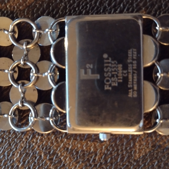 Fossil Rare Find Mesh Enamel Watch - Picture 2 of 4